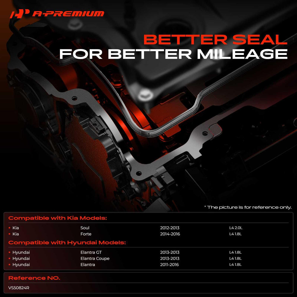 A-Premium spark plug tube seal kit supports leak-free operation.