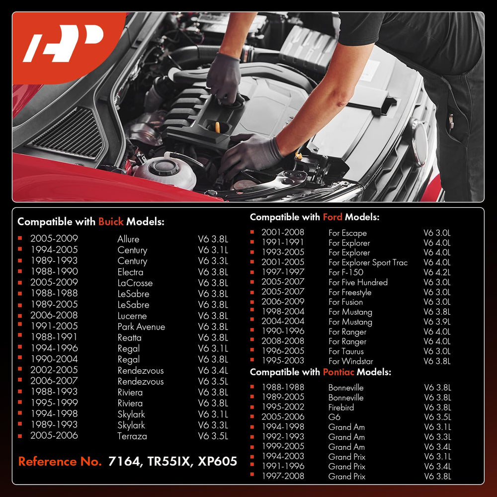 A-Premium spark plugs installed on engine for real-world fit