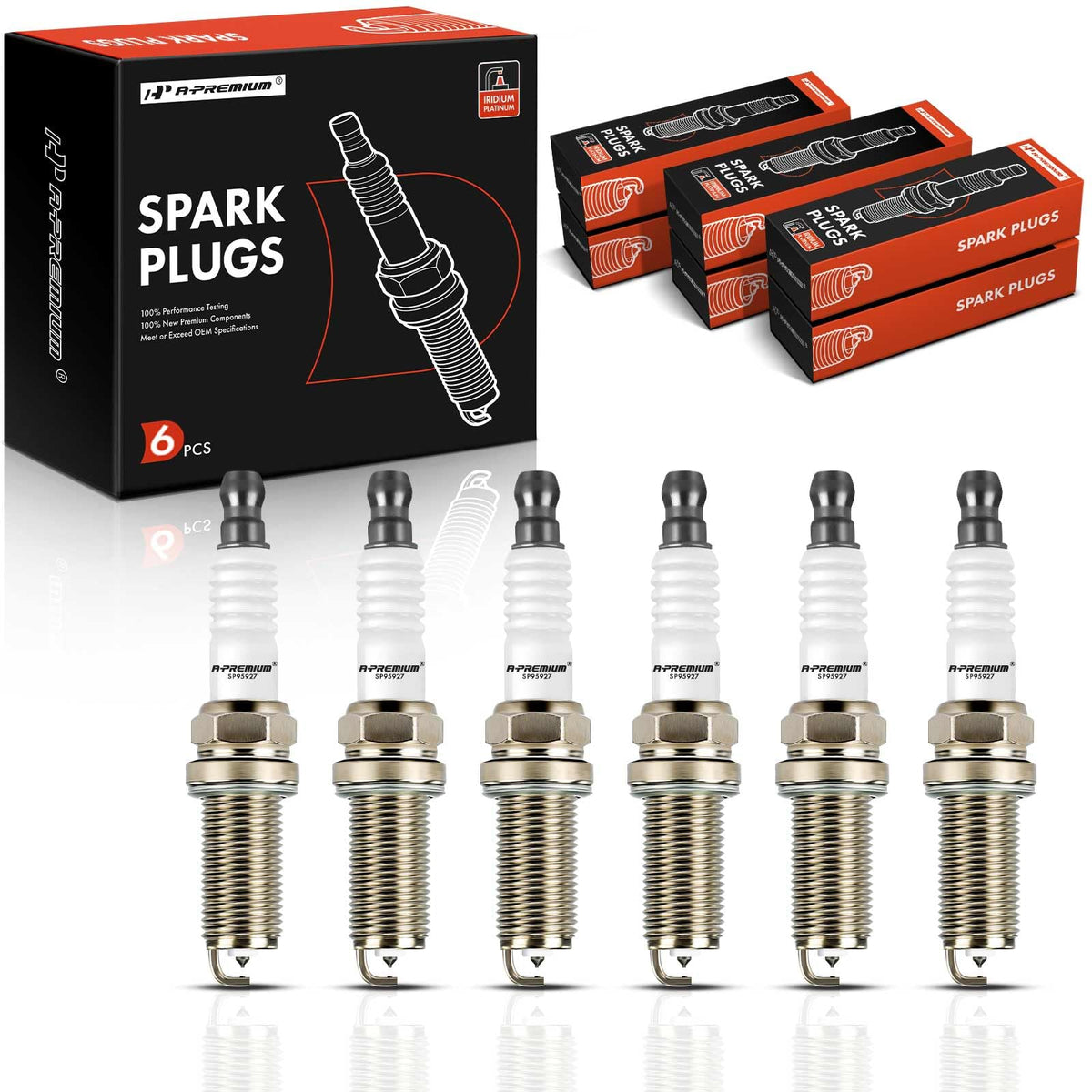 A-Premium spark plug packaging for quick selection and service readiness