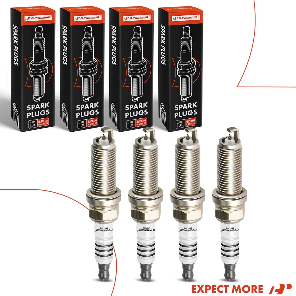 A-Premium spark plugs compatible with Altima and Rogue upgrades.