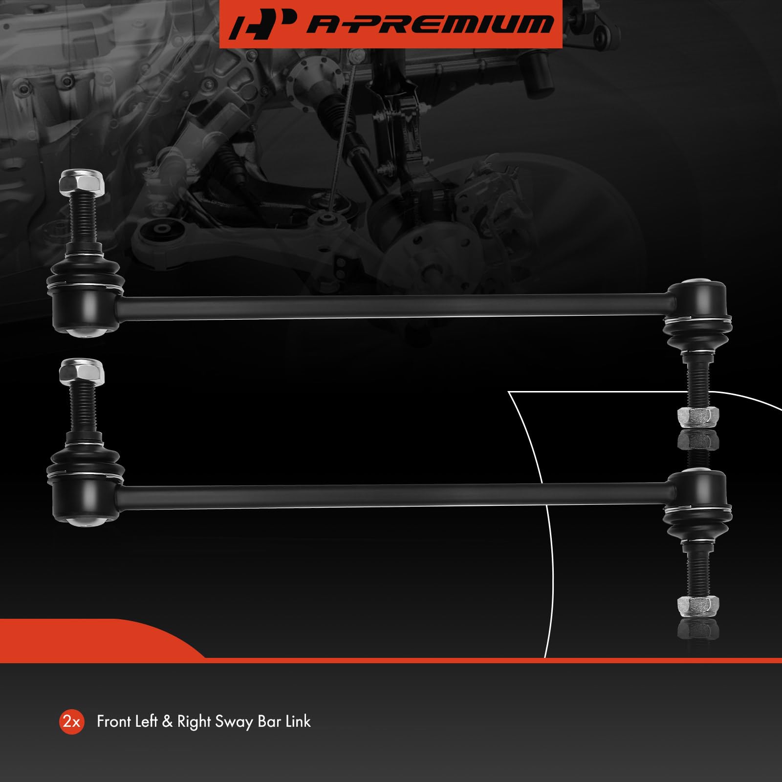 A-Premium stabilizer bar link ball stud durability for suspension reliability