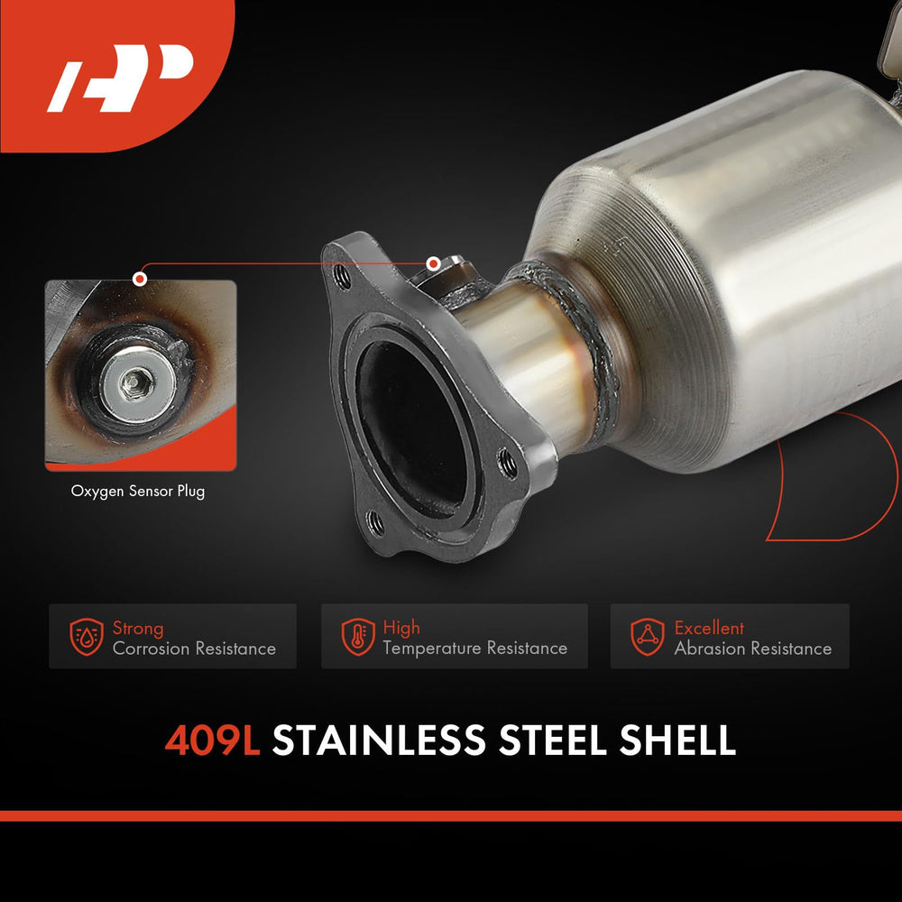 A-Premium stainless steel front converter emphasizes durable construction.
