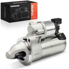 A-Premium starter motor front view showing robust construction for reliable ignition