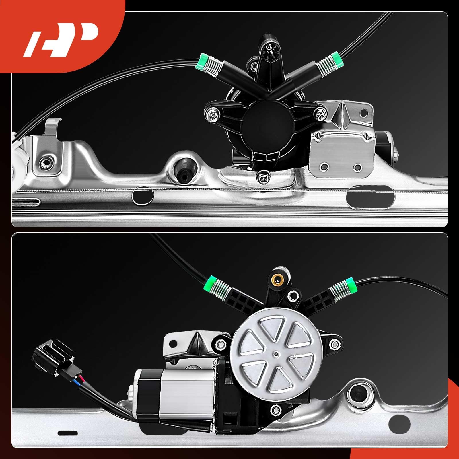 A-Premium Suburban regulator with motor for steady, secure window movement