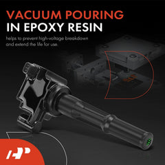 A-Premium Tacoma ignition coils 3-wire close-up terminal for precise connections.