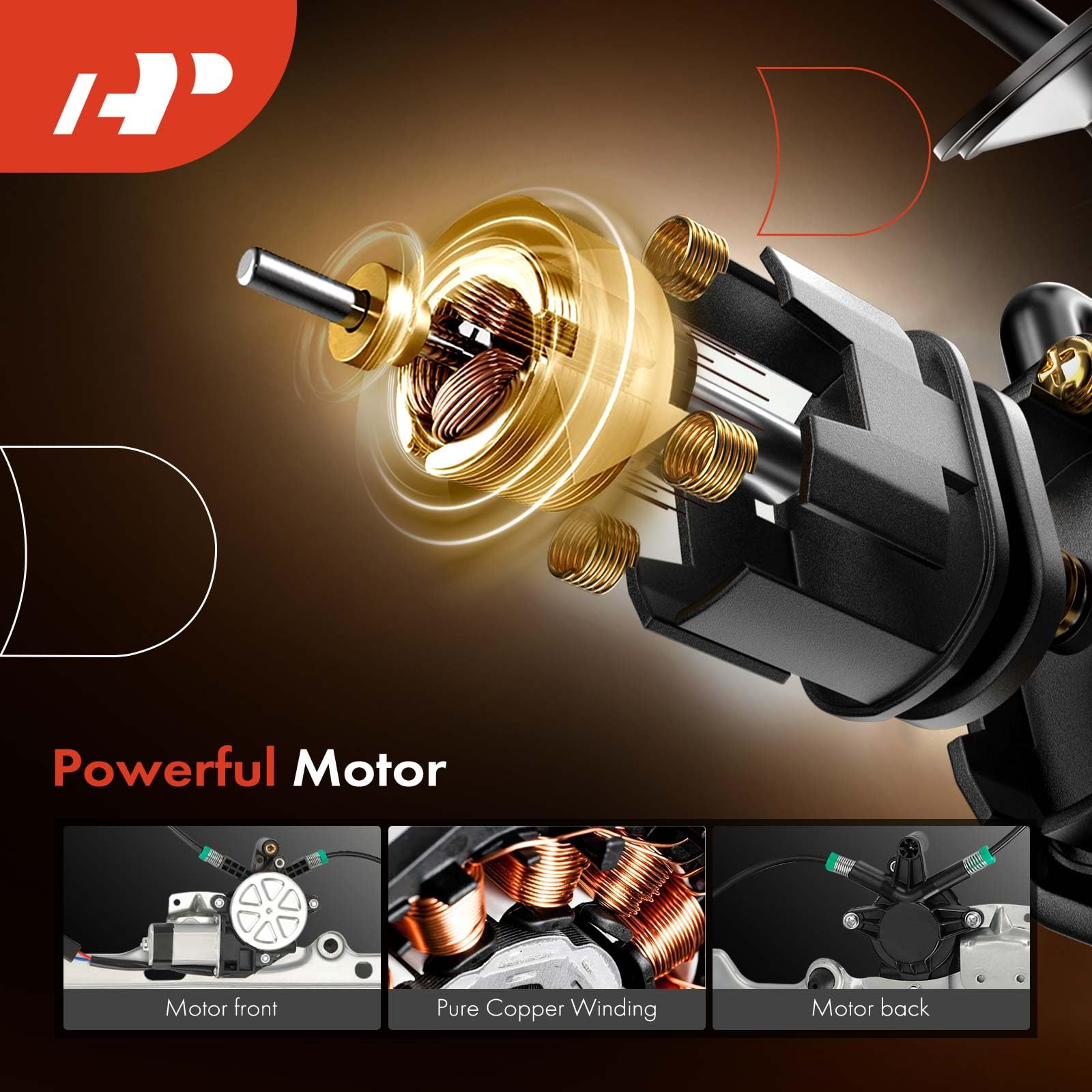 A-Premium Tahoe/Suburban front-left regulator ensures smooth window control.