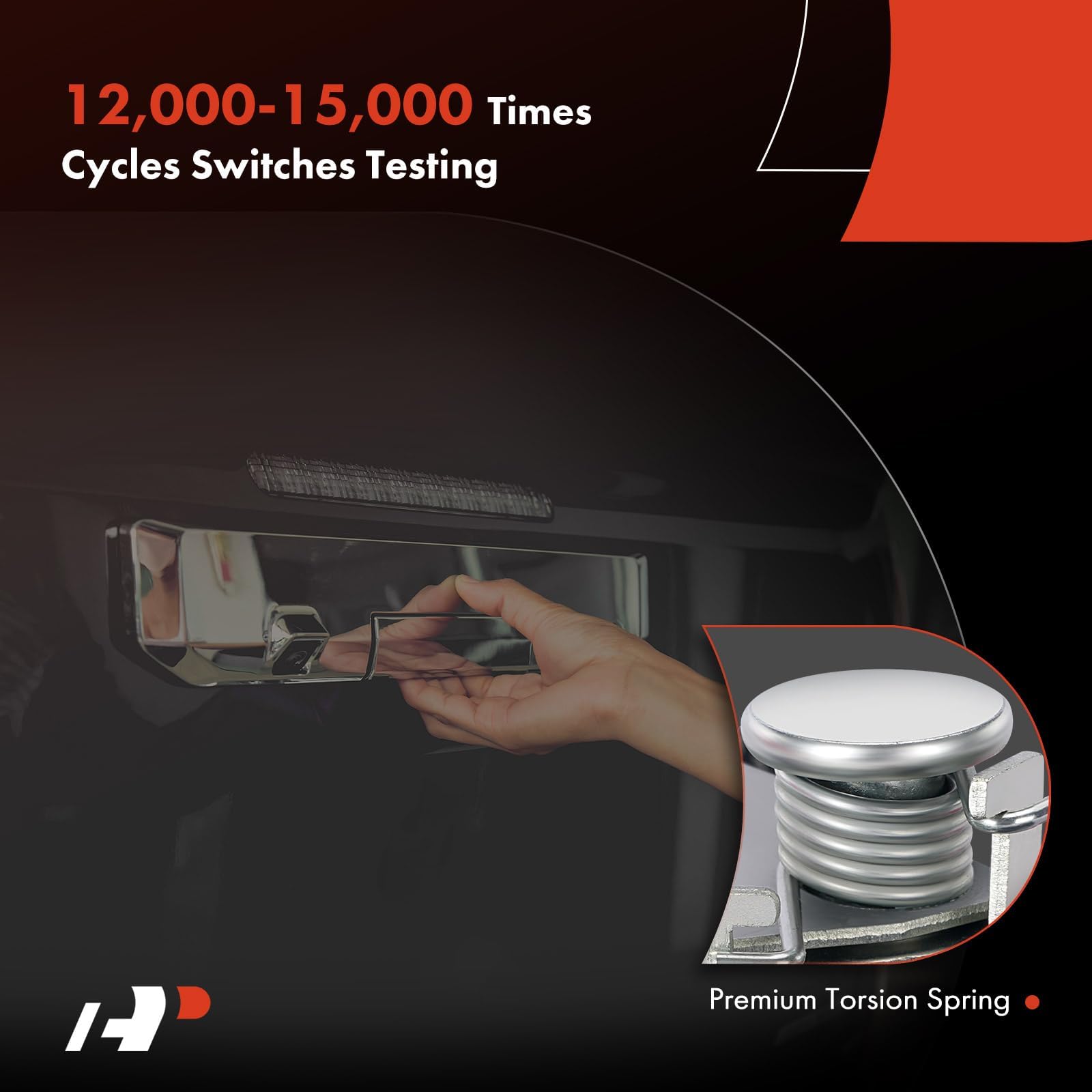 A-Premium durable plastic tailgate handle for Toyota Tundra 2000-2006, long-lasting.