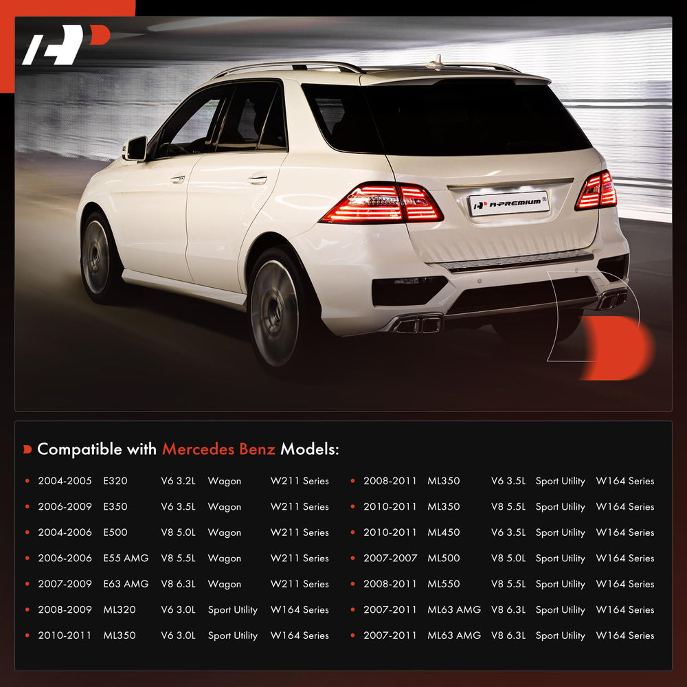 A-Premium tailgate lock actuator for ML350-2010 improves secure closing.
