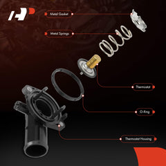 A-Premium thermostat gasket included for a complete repair kit
