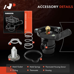 A-Premium housing includes gasket for secure installation and sealing.