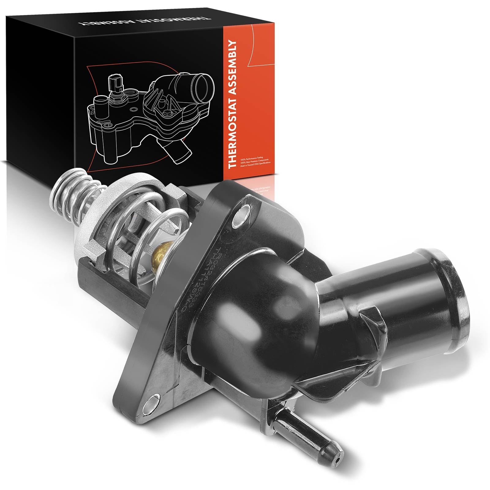 A-Premium corrosion-resistant thermostat housing designed for long-lasting performance.