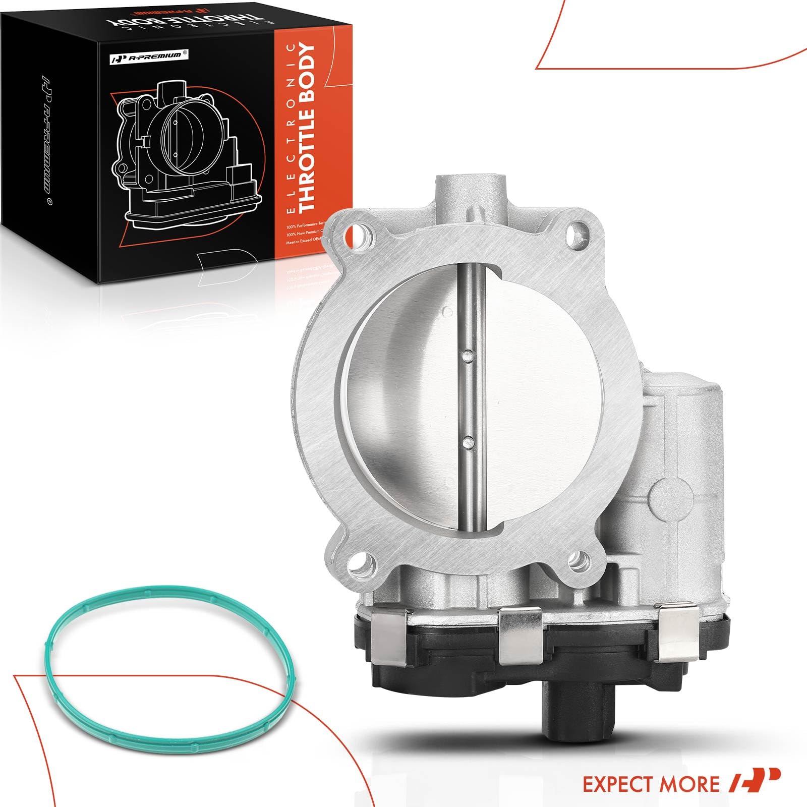 A-Premium throttle body fitment info emphasizes broad GM vehicle compatibility.