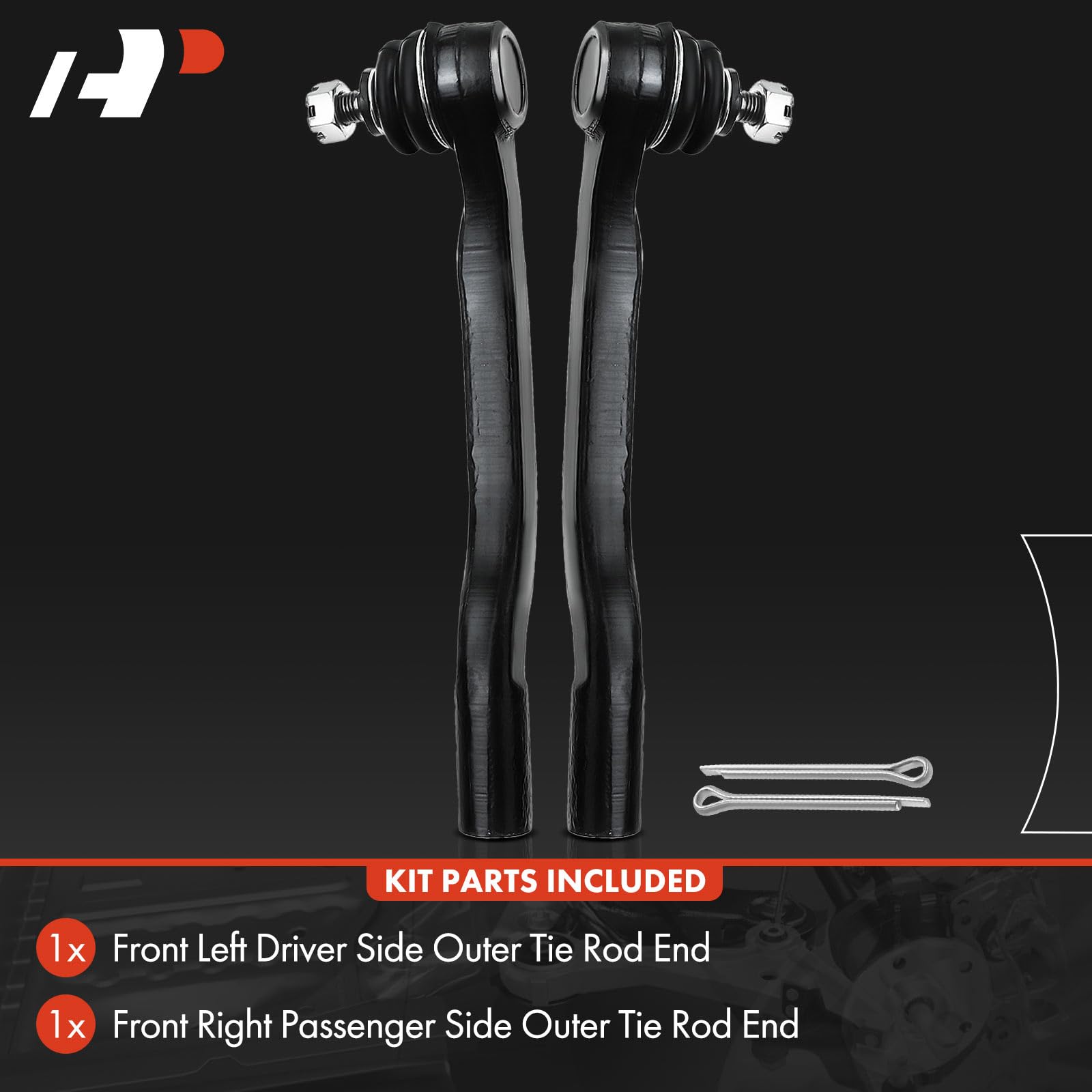 A-Premium tie rod end box packaging showcases quality and fitment.