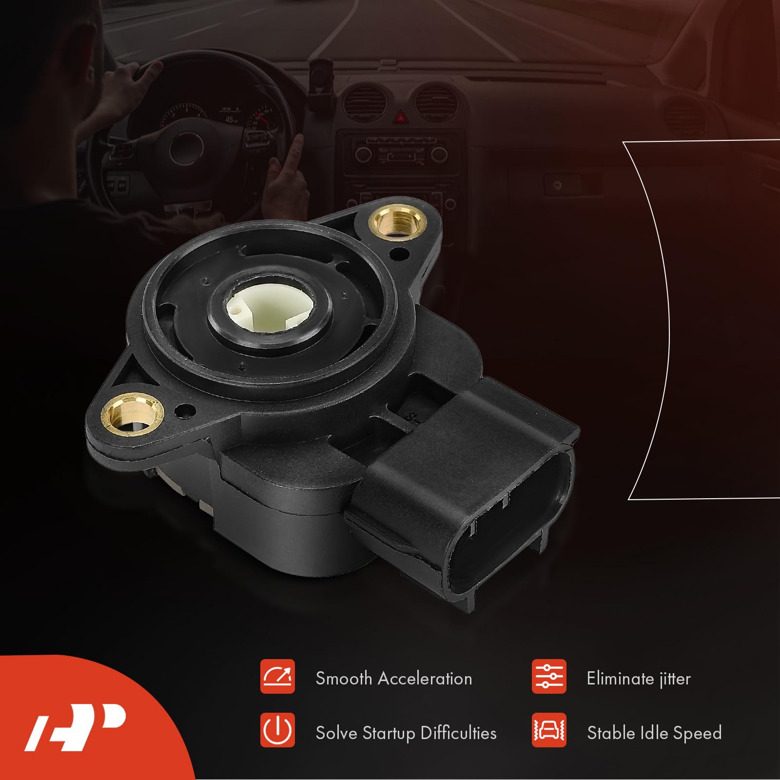 A-Premium TPS sensor for Tundra 2000-2003 supports smooth idle and acceleration