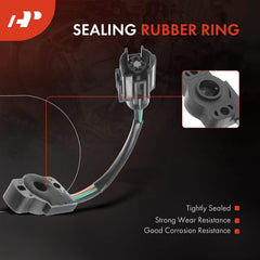 A-Premium black plastic housing offers rugged, compact fit