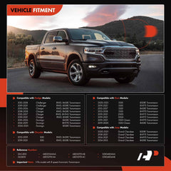 A-Premium transmission oil pan side view emphasizes compact profile for easy installation