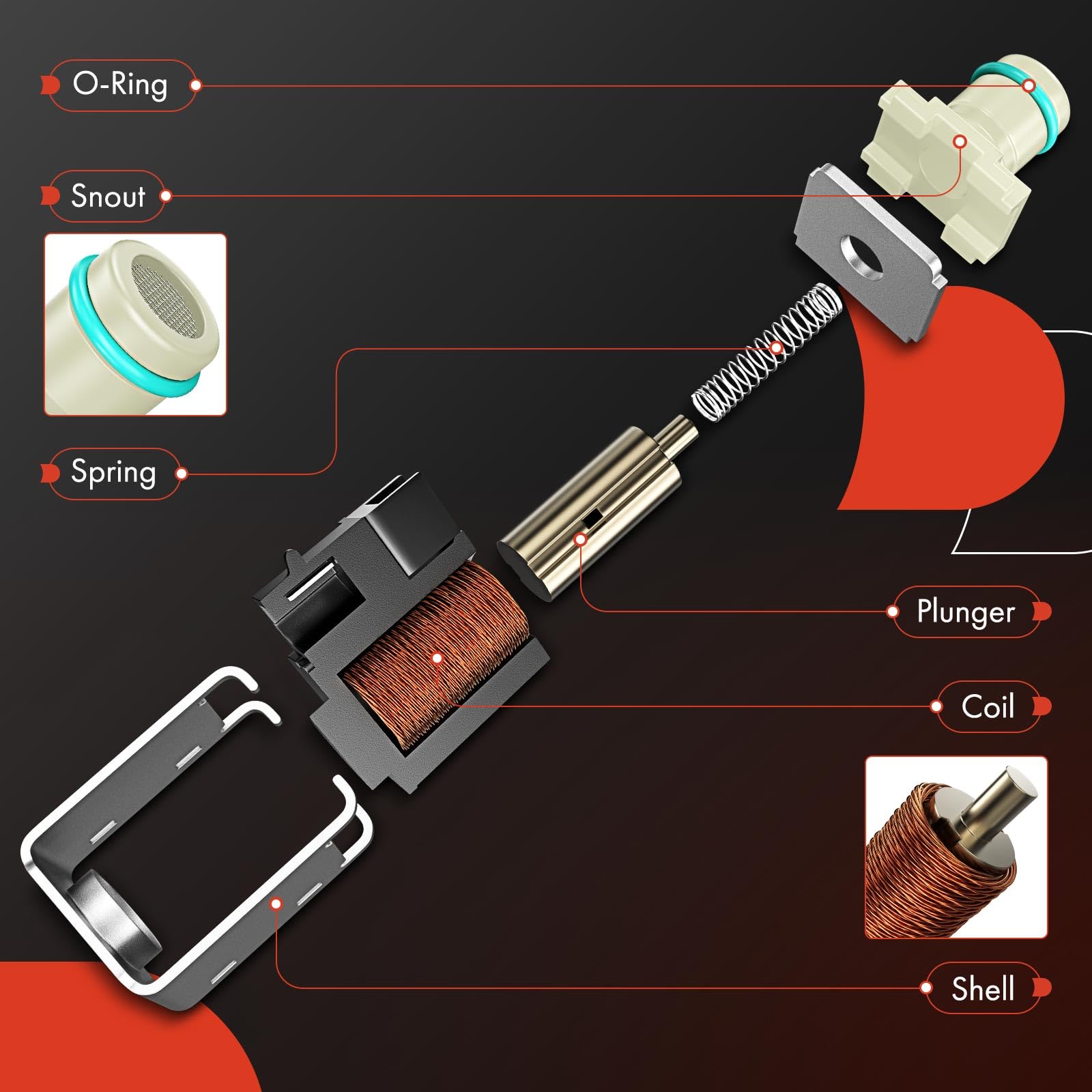 A-Premium packaging box image illustrating ready-to-install replacement part.