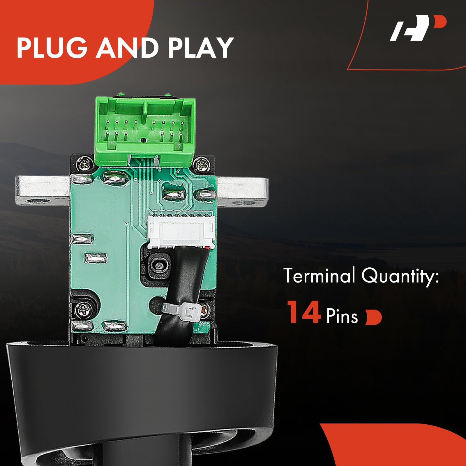 Hazard operator view of the A-Premium switch for Volvo VNL reliability.