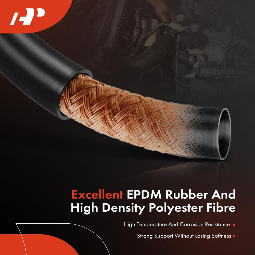 A-Premium upper radiator hose for BMW E89 Z4 maintains cooling system integrity.
