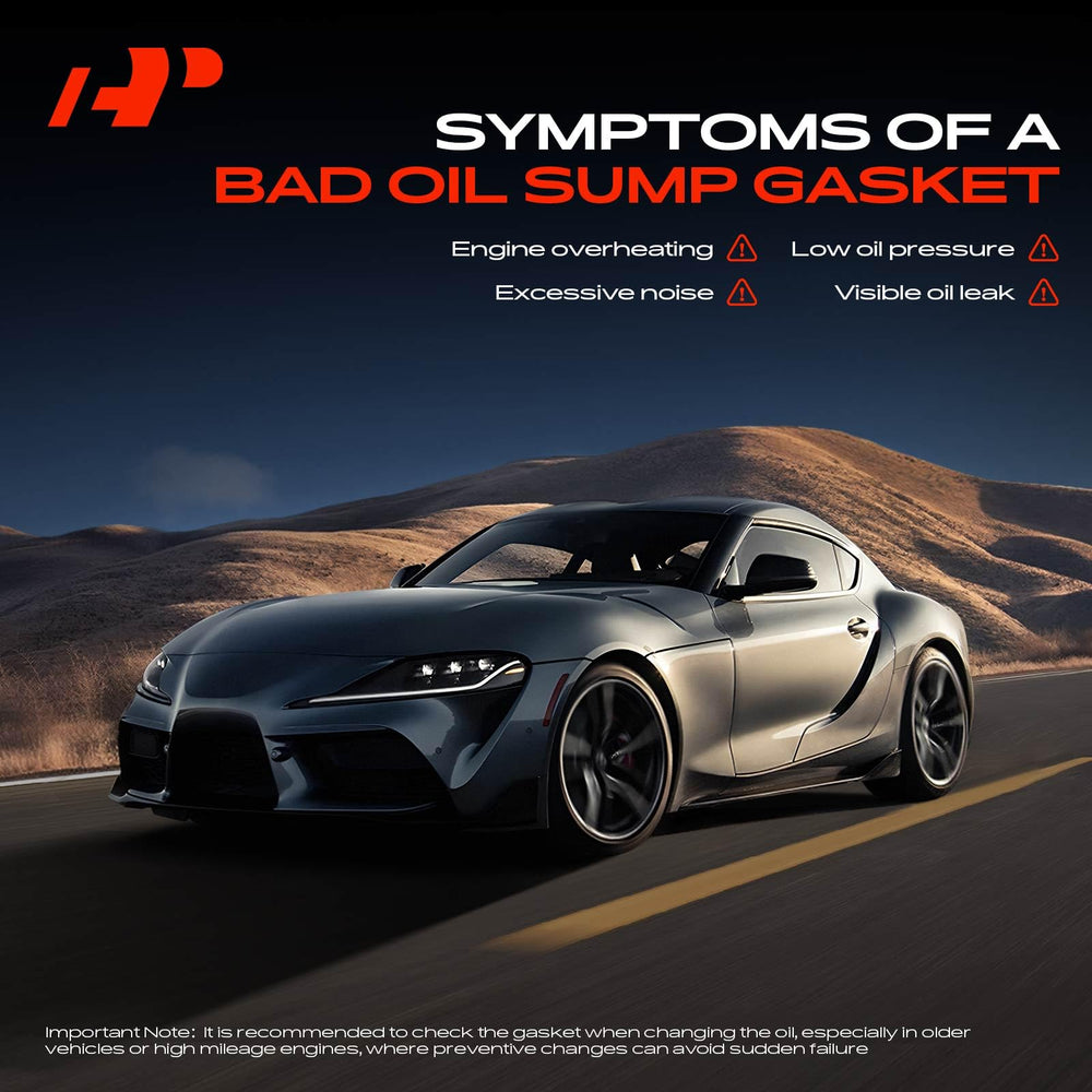 A-Premium V8 5.0L gasket alignment with engine bolts ensures proper fit