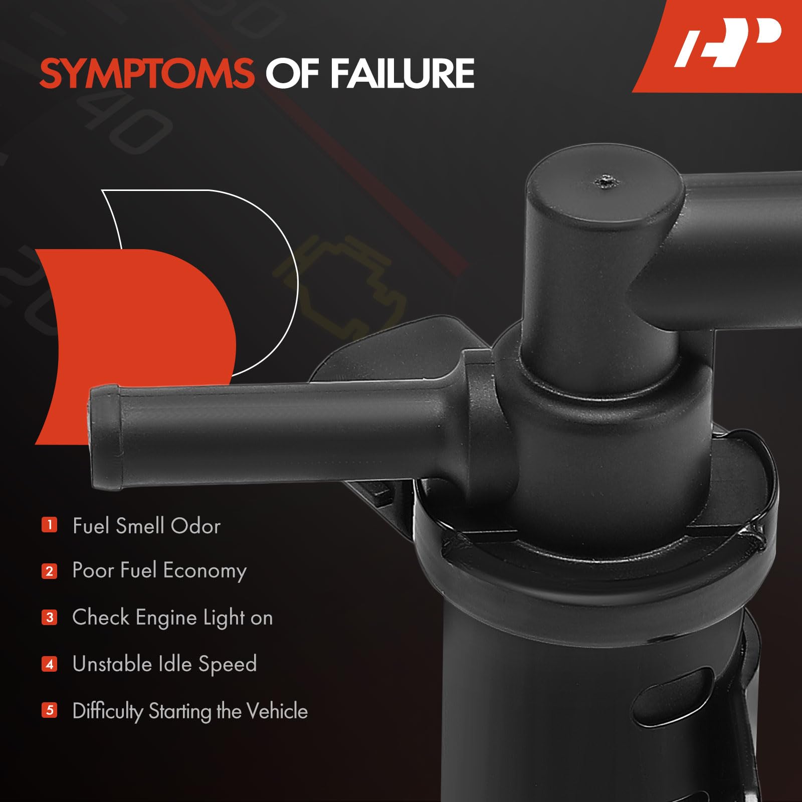 A-Premium valve mounted for Camry and ES300 compatibility showcase.