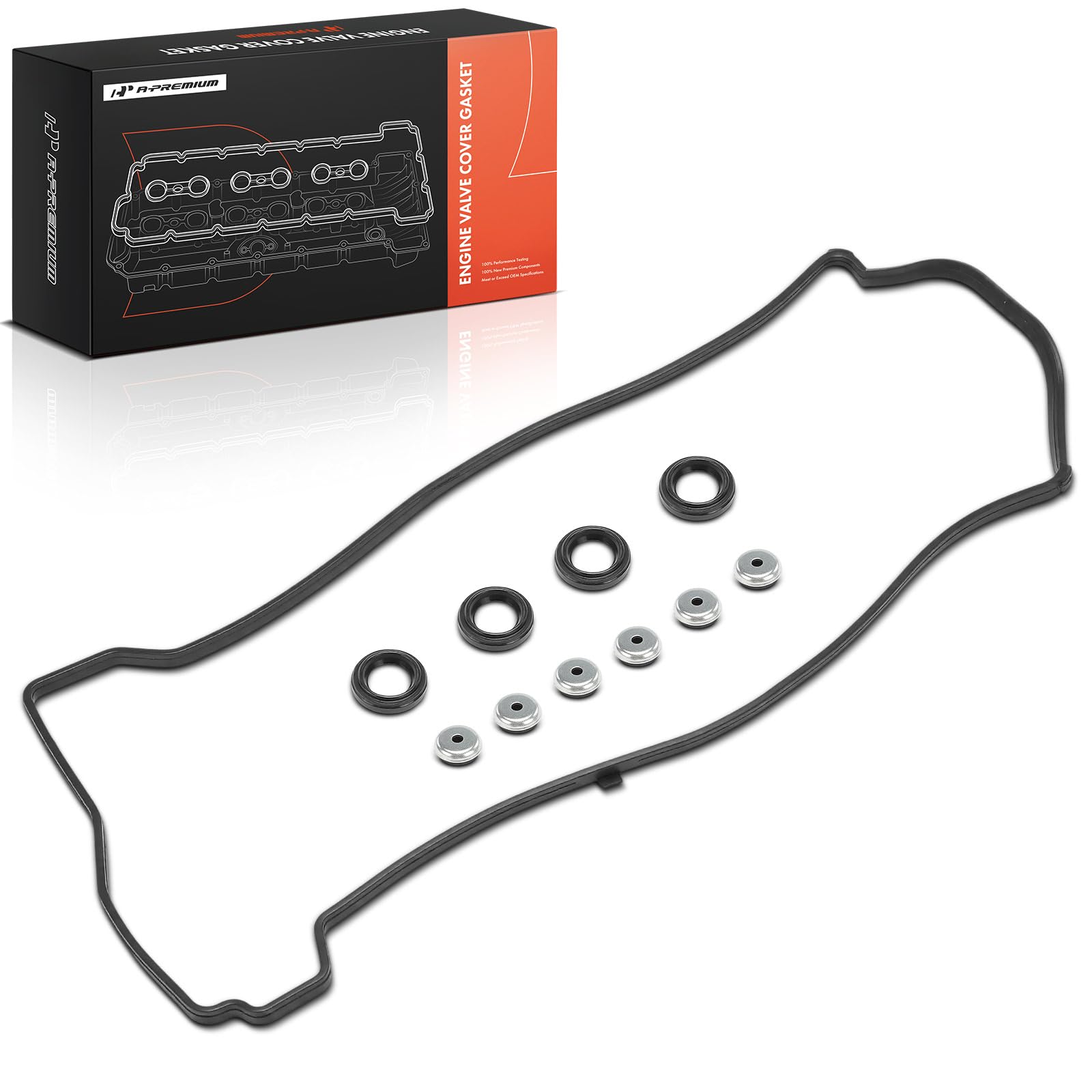 A-Premium valve cover gasket kit assembly instruction guides DIY installation