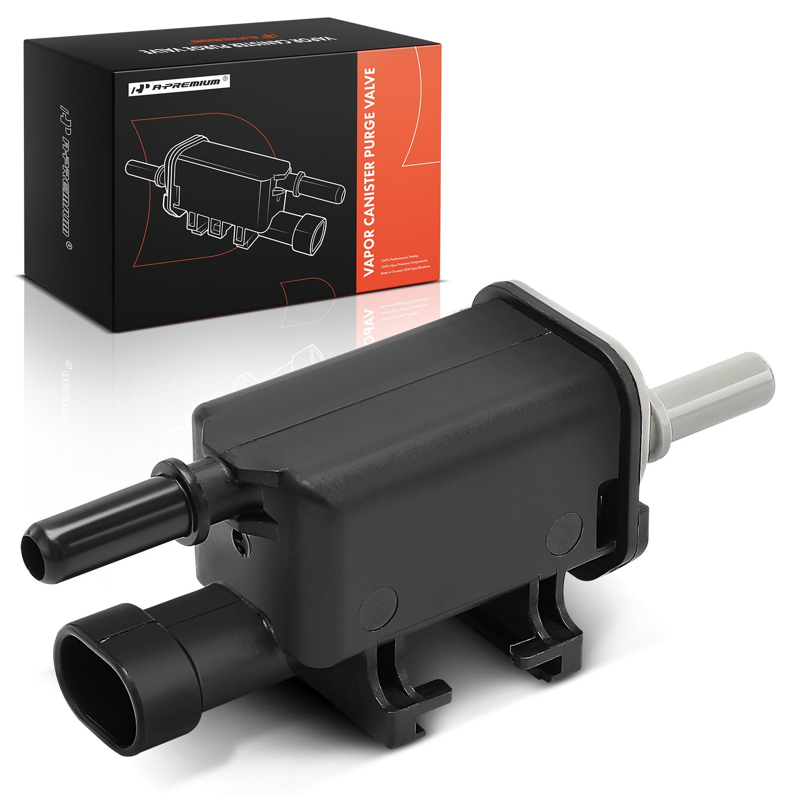 A-Premium purge valve closeup with durable seals for GM vehicles