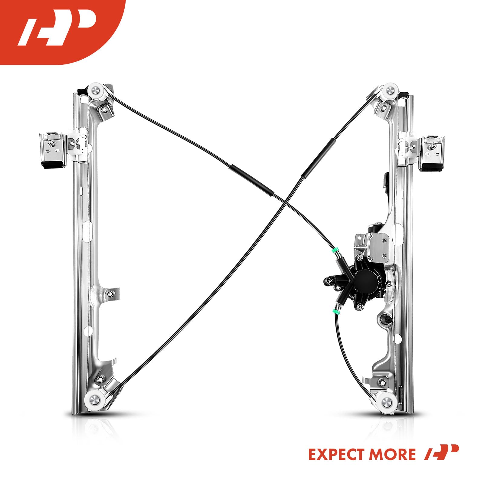 A-Premium vehicle window regulator with motor assembly fit check