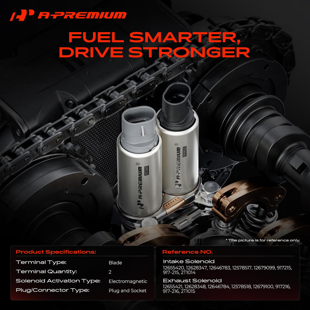 A-Premium intake solenoid installed in engine bay for replacement