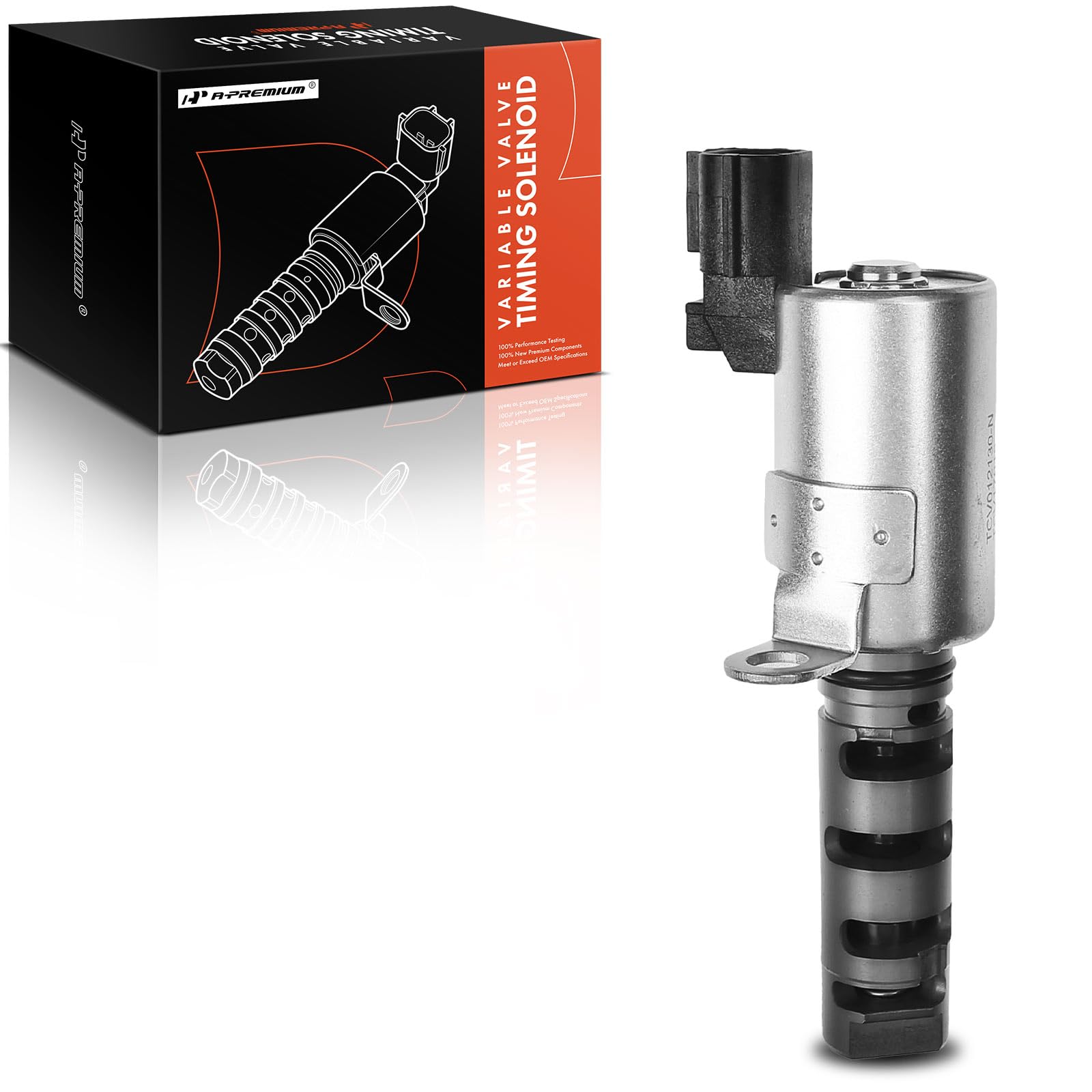 A-Premium VVT solenoid packaging box for quick identification and replacement