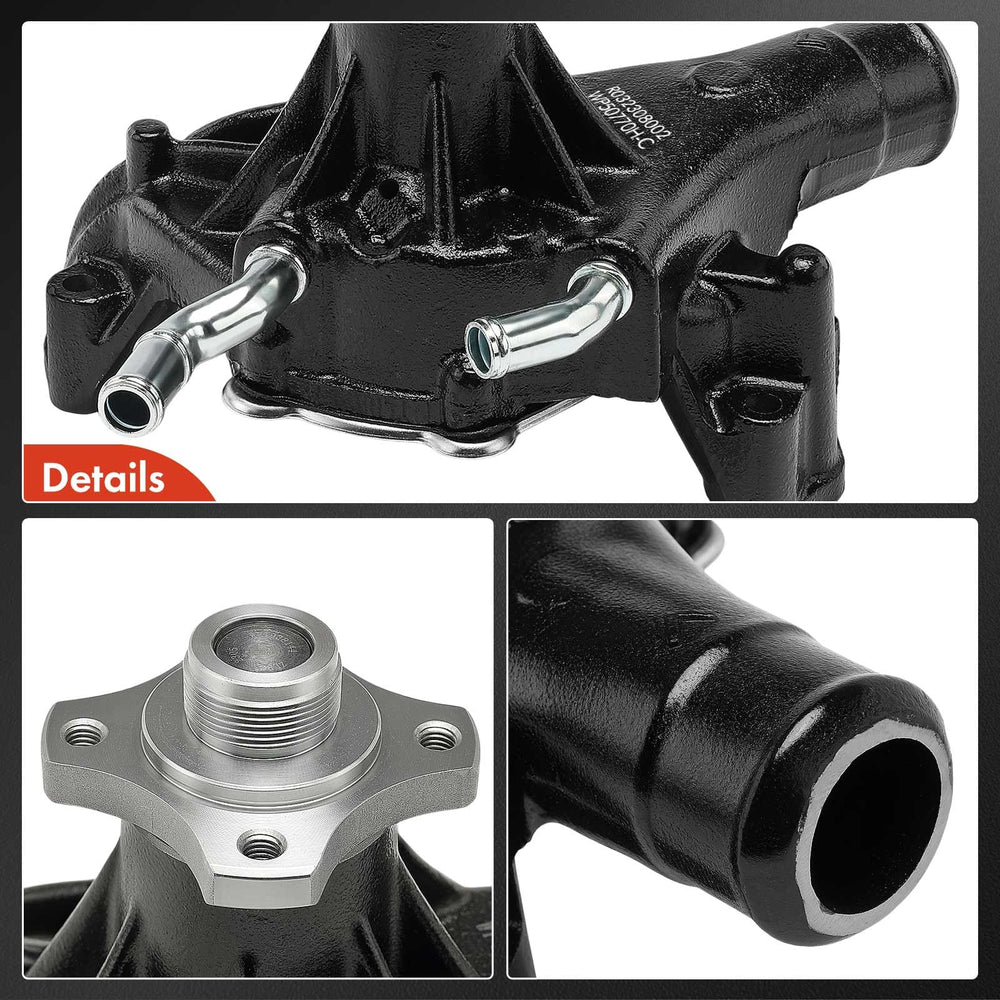 A-Premium Water Pump with Gasket brand label