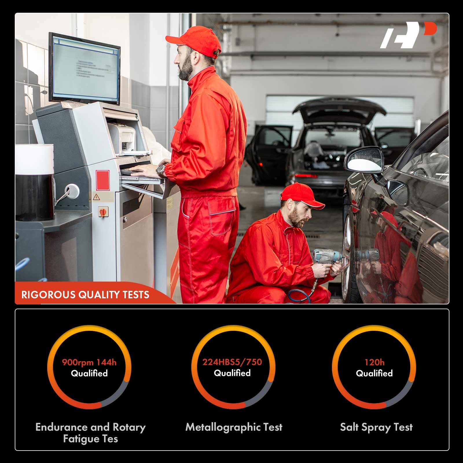 A-Premium wheel-bearing hub assembly installed on Toyota Corolla reduces vibration.