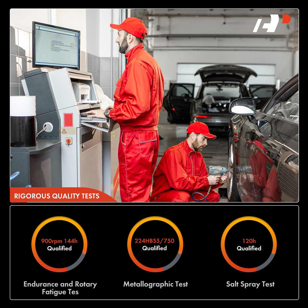 A-Premium wheel-bearing hub assembly installed on Toyota Corolla reduces vibration.