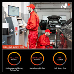 A-Premium wheel-bearing hub assembly installed on Toyota Corolla reduces vibration.