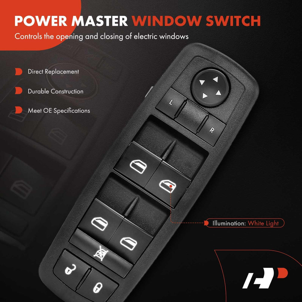 Jeep Cherokee 2014-2016 front-left window switch installed