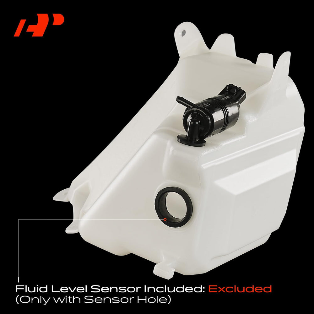 A-Premium reservoir without bracket simplifies replacement options.