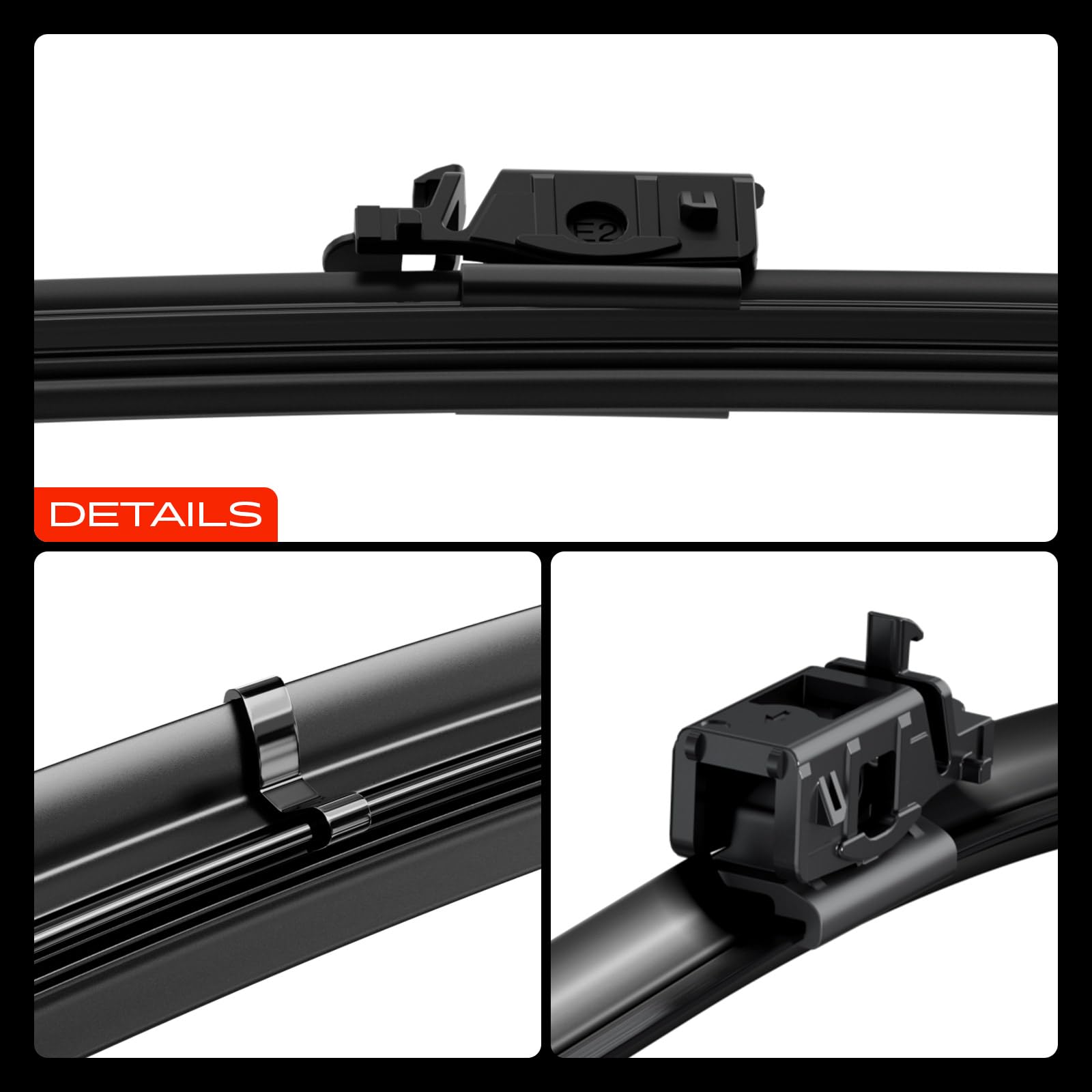 A-Premium wipers tested for rainy day performance.