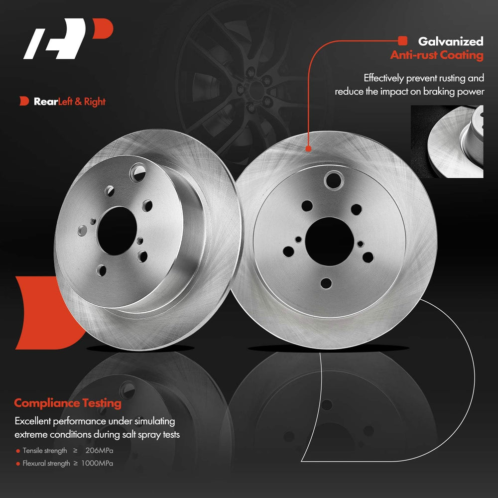 A-Premium XV Crosstrek rotor kit promotes confident stops.