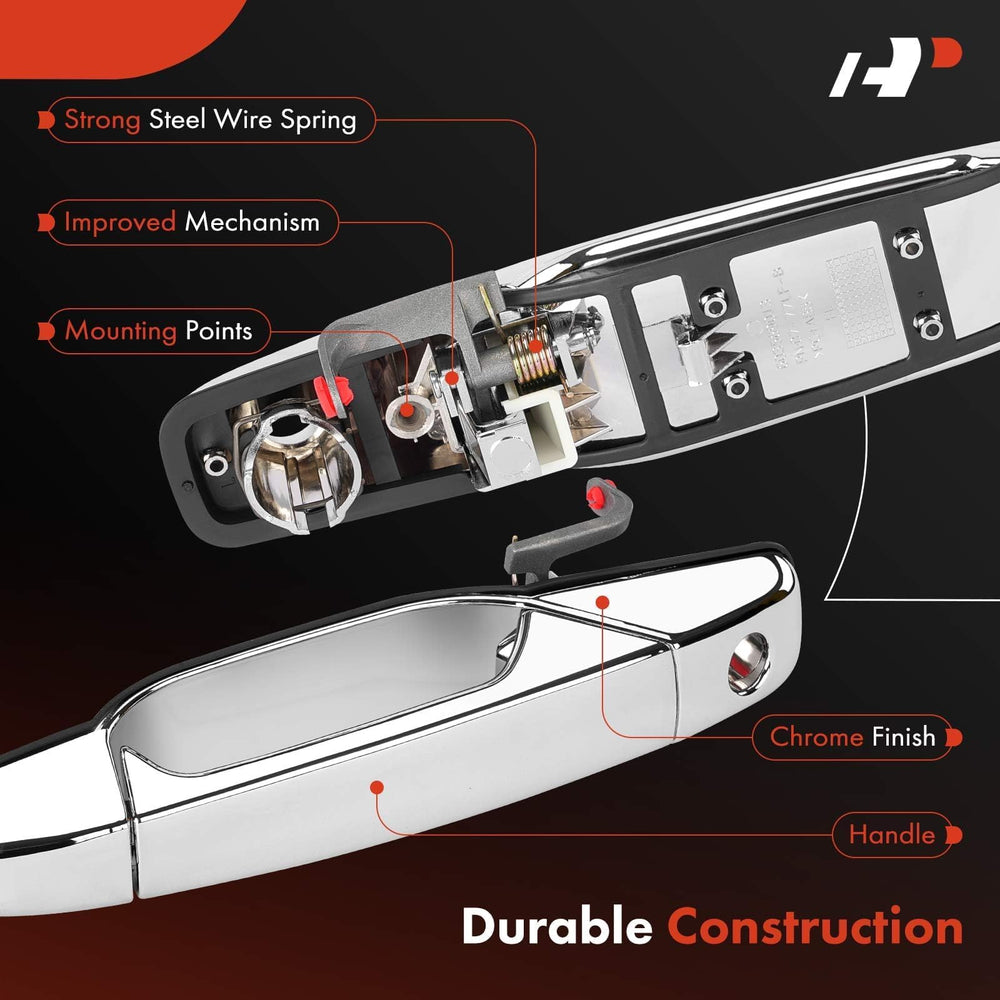 A-Premium Yukon/Suburban style door handle for seamless exterior match.