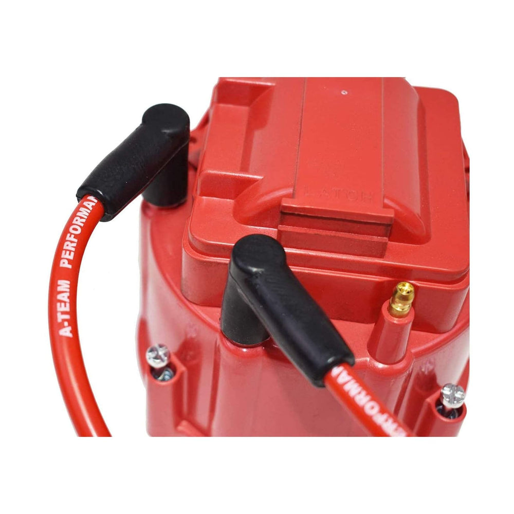 Heat-resistant jacket and heavy braid protect wires against abrasion.