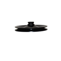 A-Team Performance steel keyway pulley drive side, secure keyway coupling for stable operation.