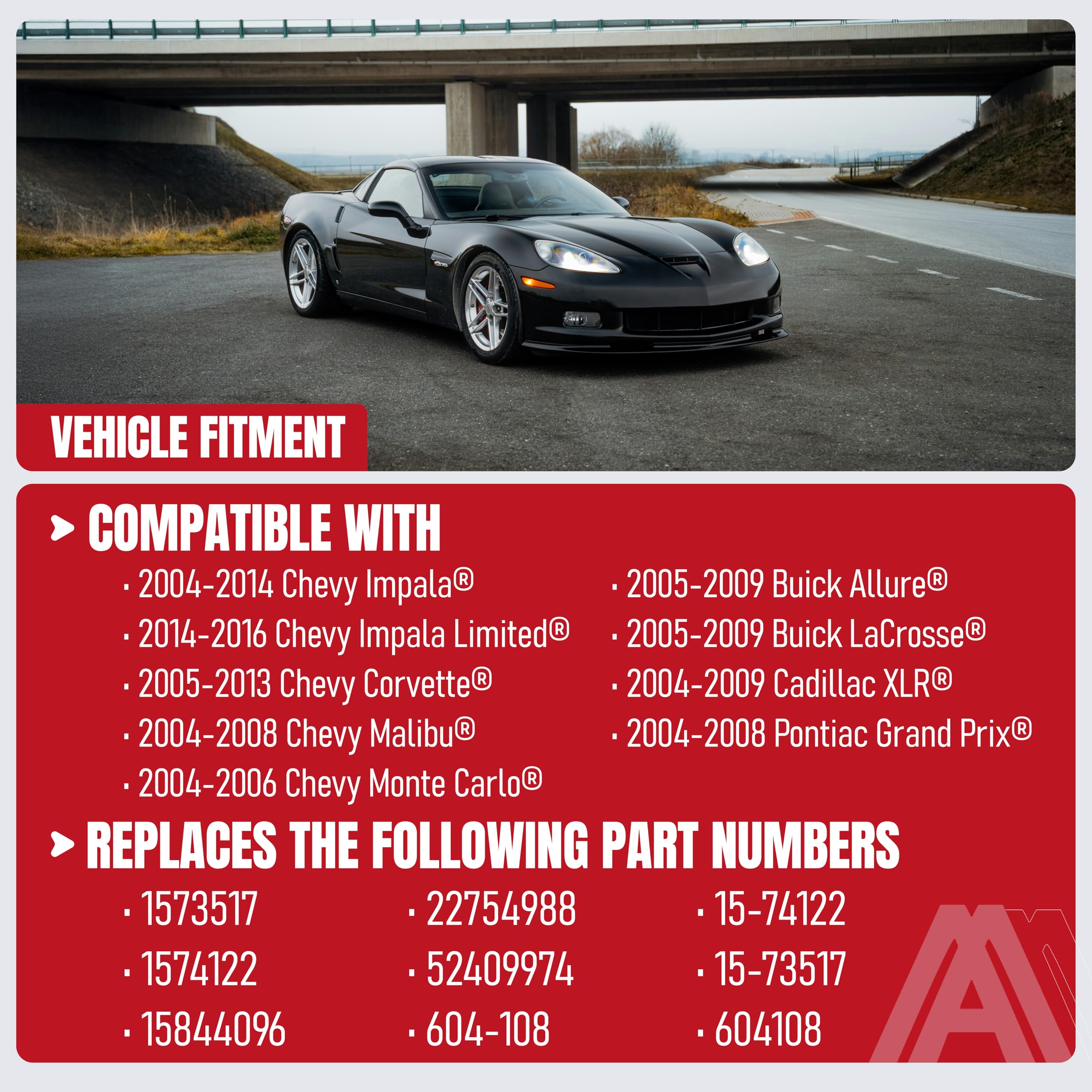 AA Ignition compact design HVAC blend door actuator fits tight dashboard space.