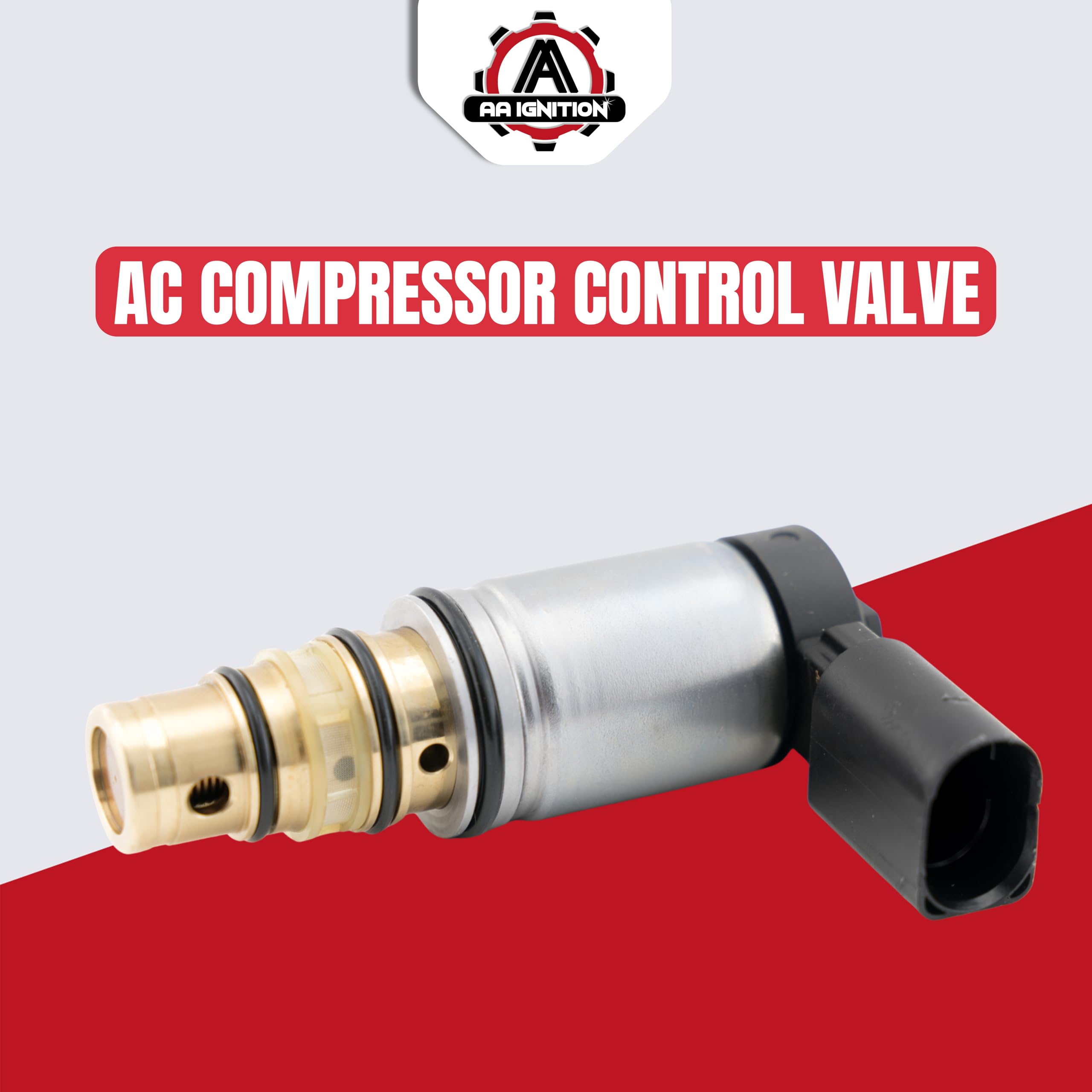 AA Ignition compressor area with valve highlighting replacement