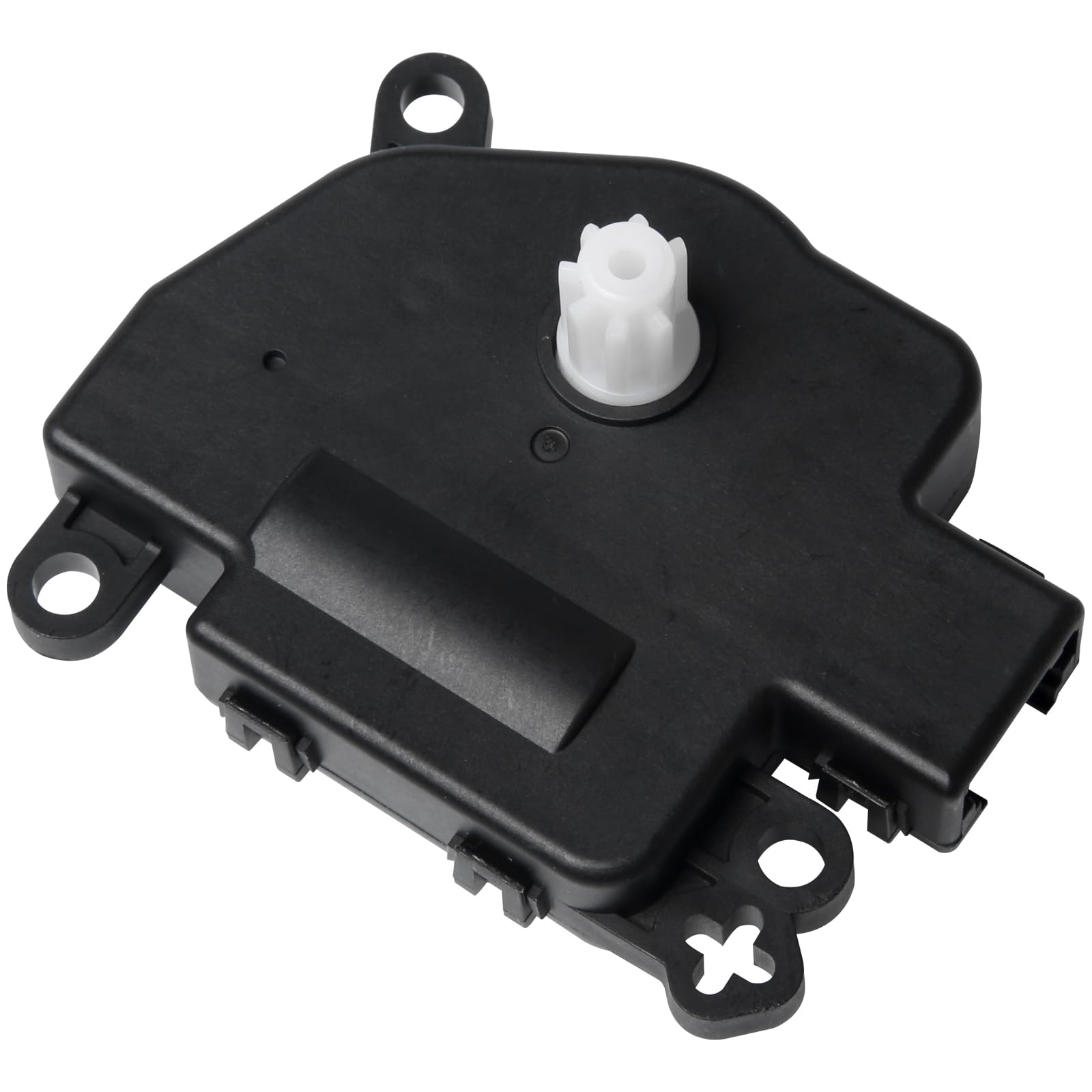 AA Ignition HVAC air door actuator front view, compact direct-fit design for quick installation.