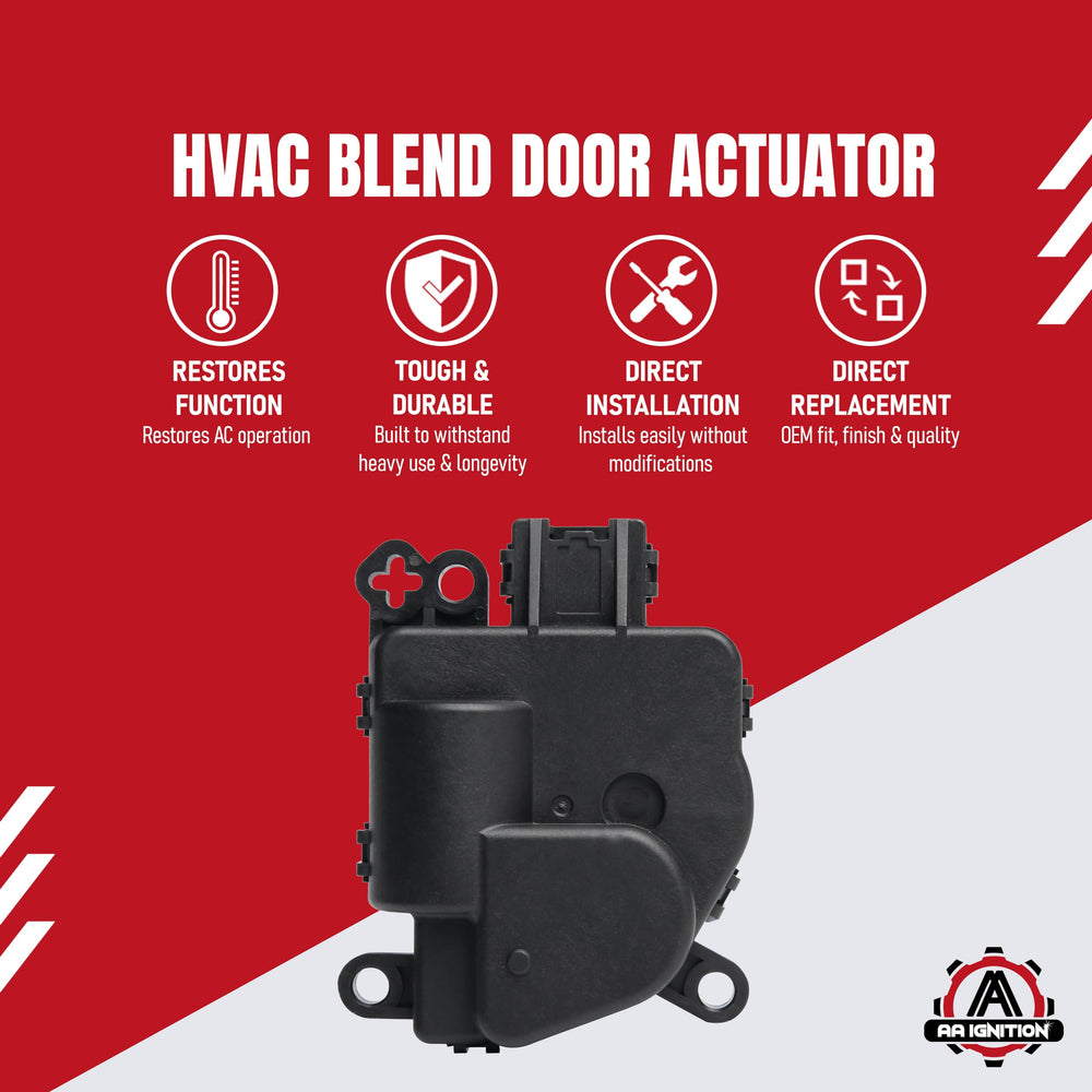 AA Ignition actuator side view, streamlined housing for efficient airflow control.