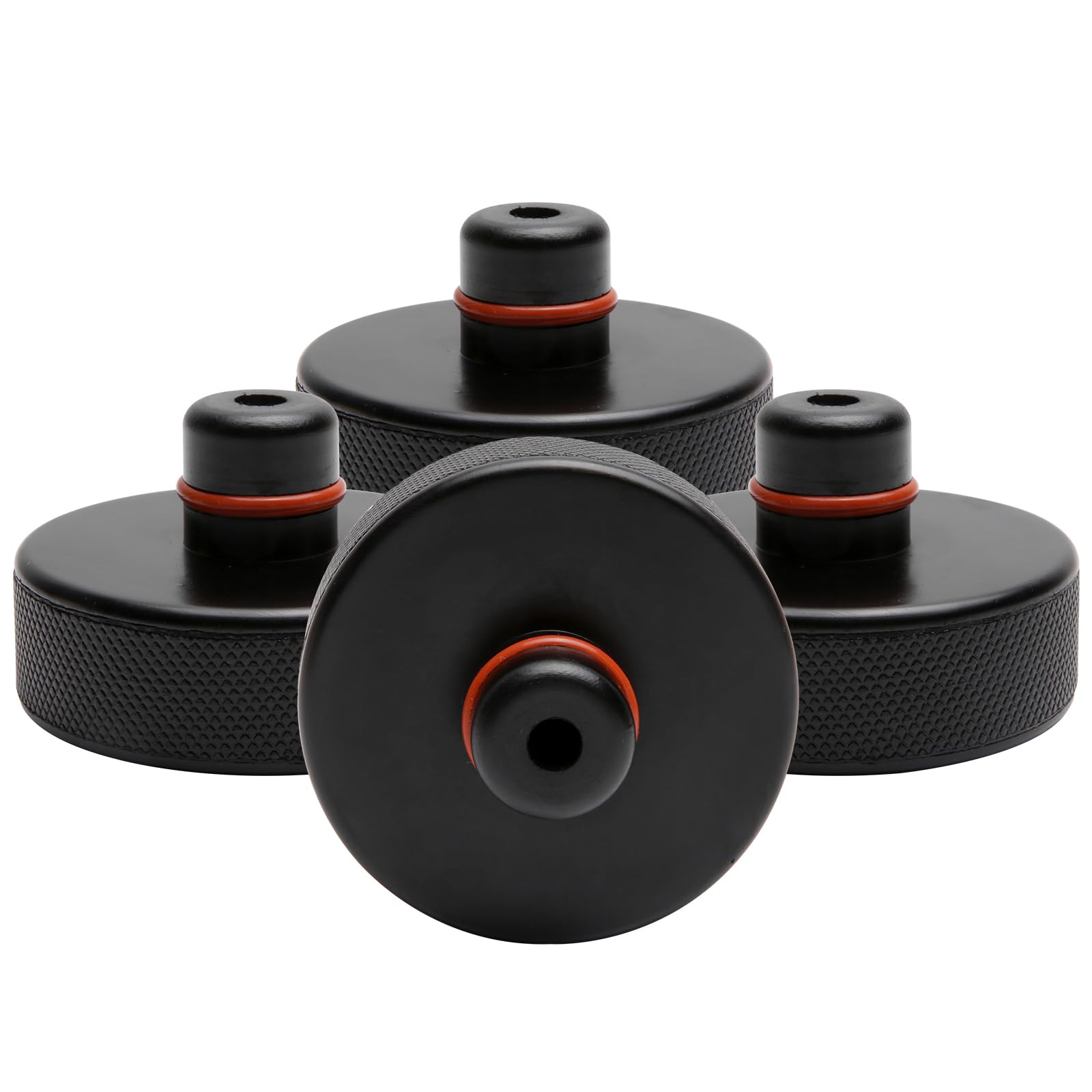 Proper lift-point engagement with AA Ignition pads for safer maintenance.