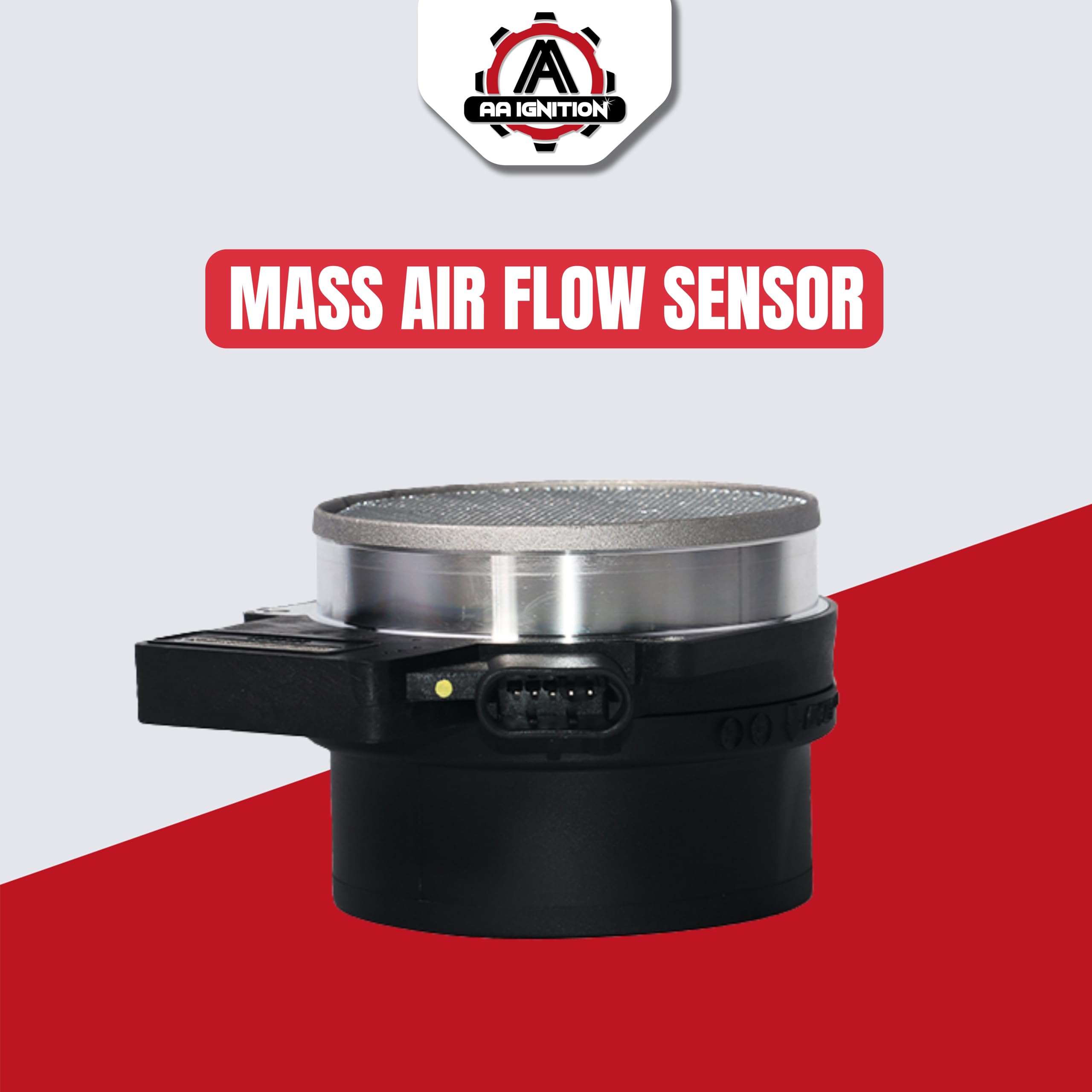 AA Ignition MAF sensor on a GM engine, designed for durable performance