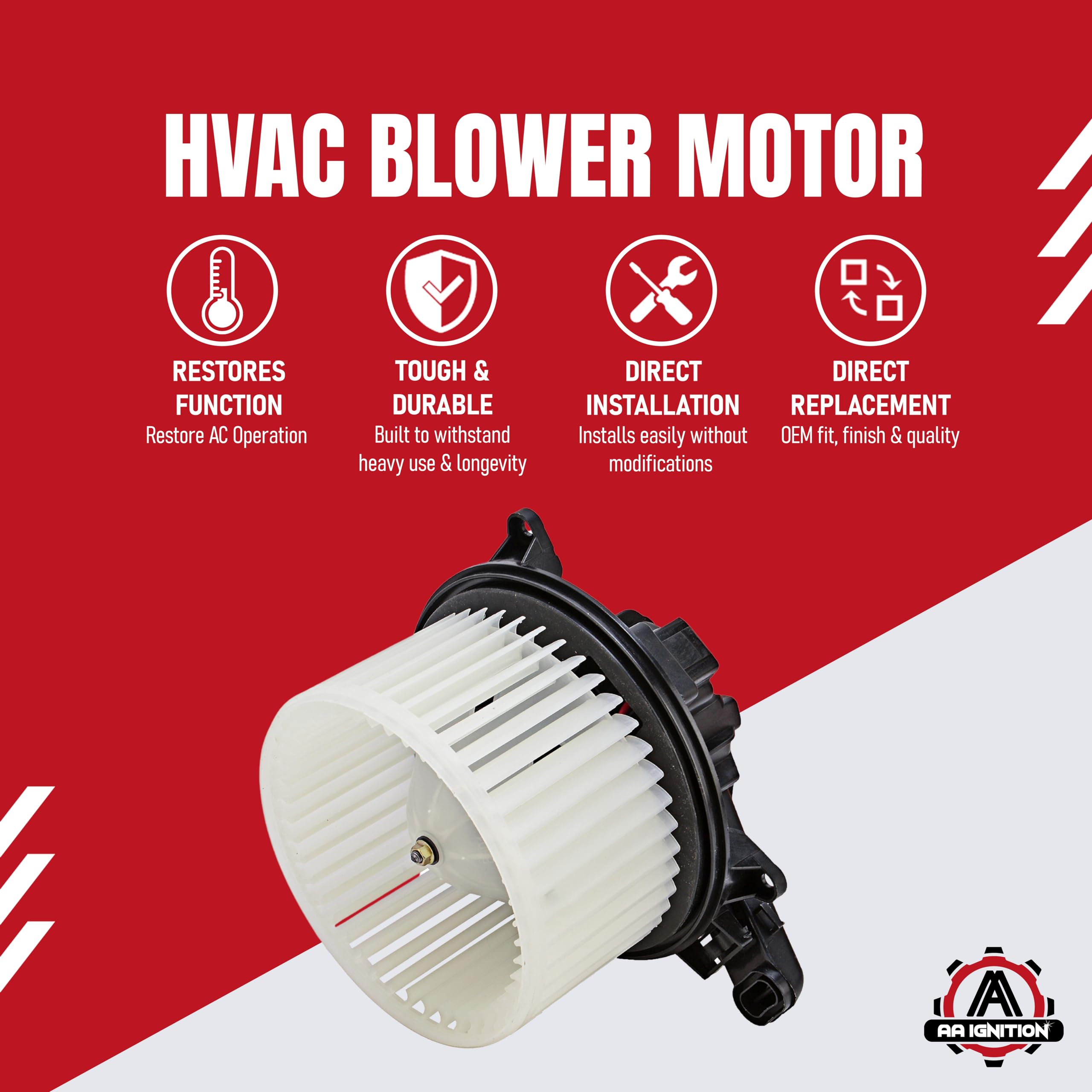 AA Ignition blower motor Expedition close-up wiring for reliable climate control