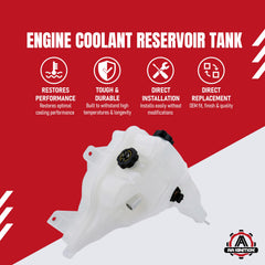 AA Ignition coolant reservoir tank for Century Class, side view, helps prevent leaks