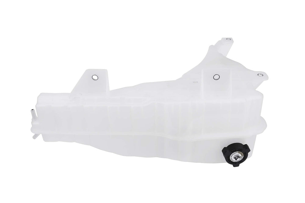 AA Ignition coolant reservoir tank, engine bay view, durable build for heavy-duty use